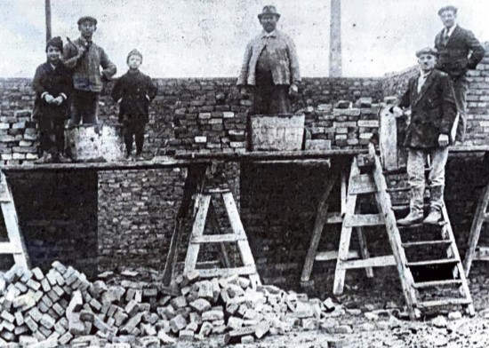 Baustelle 1928